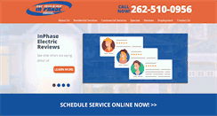 Desktop Screenshot of inphaseelectric.com